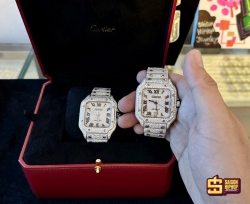 Độ Đồng Hồ Cartier - Rapper 24k.Right